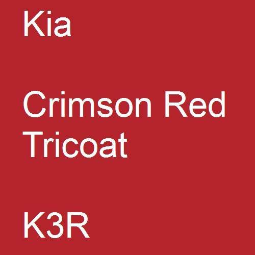 Kia, Crimson Red Tricoat, K3R.